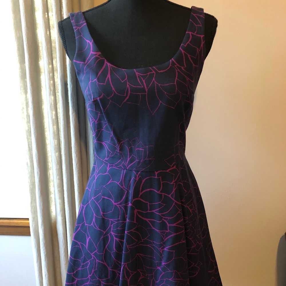 Blue dress with pockets